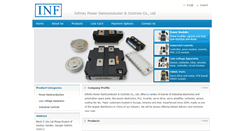Desktop Screenshot of infinitysemi.com
